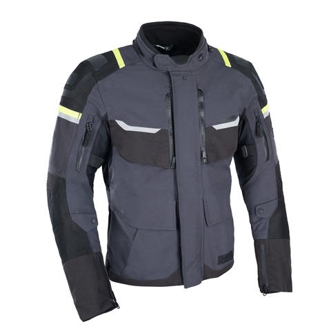 Oxford Stormland D2D MS Jacket Gry/Blk/Fluo search result image.