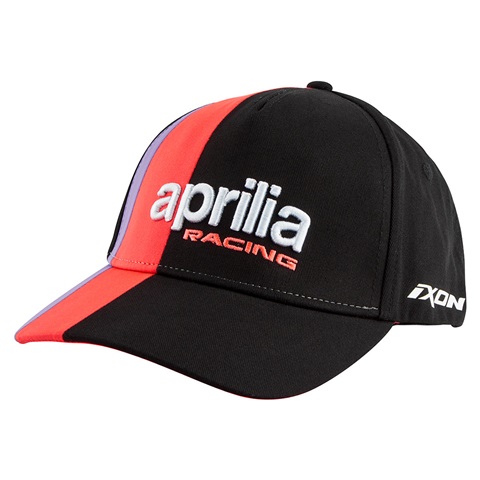 Genuine Aprilia Moto GP 2023 Cap Black - Red search result image.