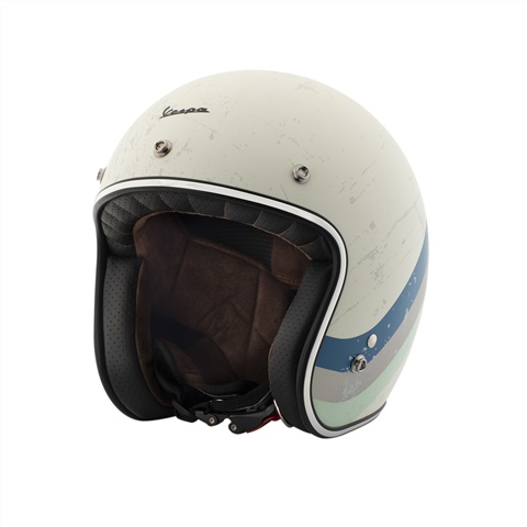 Vespa Heritage Helmet Blue Silver search result image.