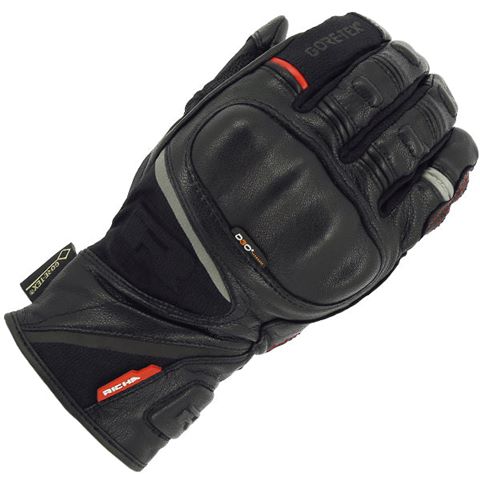 Richa Atlantic GTX Gloves Black search result image.