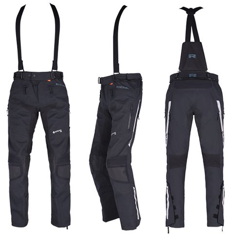 Richa Armada Pro GTX Black Trousers Short search result image.