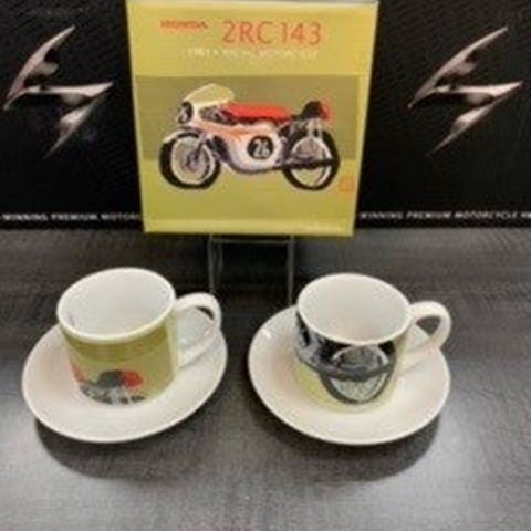 Honda 1961 2 RC 143 Classic Bike Cup and Saucer Set search result image.