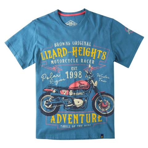 Joe Browns Great Hights Tee Blue search result image.