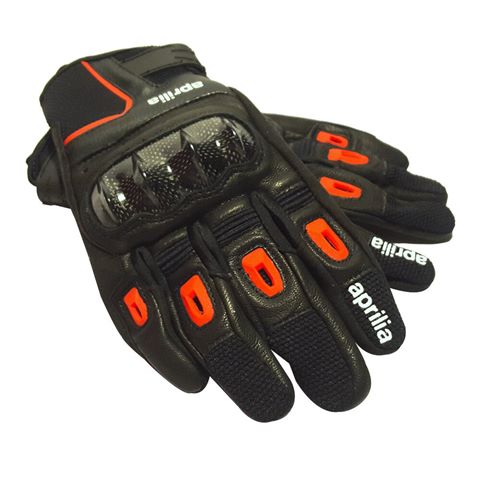 Genuine Aprilia G-Carbon Summer Gloves search result image.