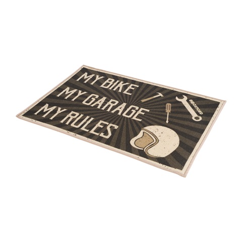 Oxford Door Mat My Rules 90cm x 60cm search result image.