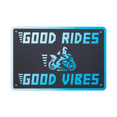 Oxford Garage Metal Sign : Good Vibes search result image.