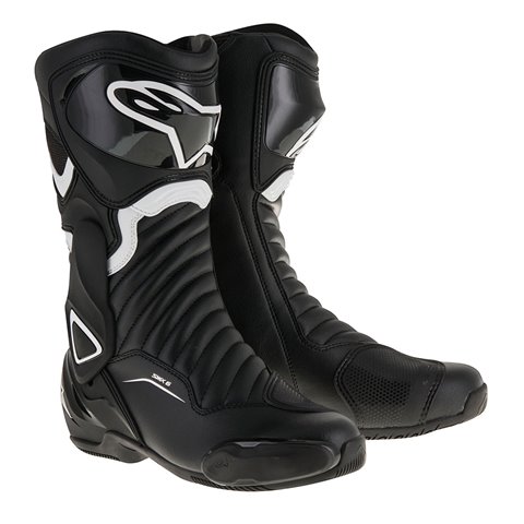 Alpinestars SMX 6 v2 Boot Black & White search result image.