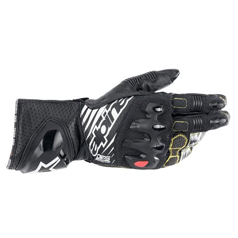Alpinestars GP Tech V2 Gloves Black White search result image.