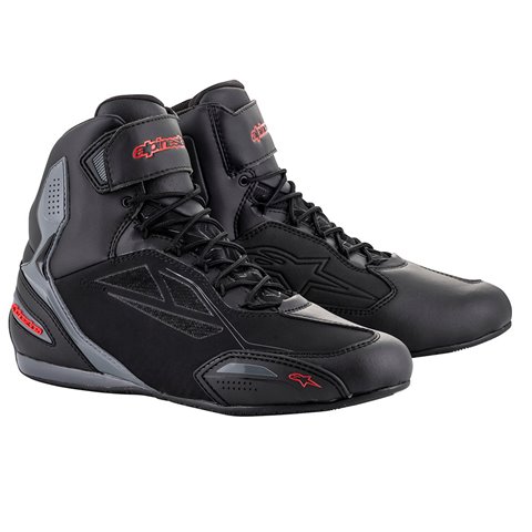 Alpinestars Faster 3 Drystar Shoes Black Grey & Red search result image.