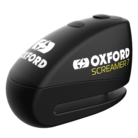 Oxford Screamer7 Alarm Disc Lock Black/Black search result image.