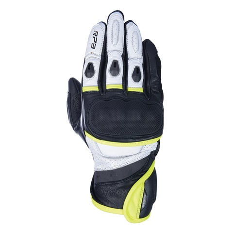 Oxford RP-3 2.0 Short Sports Gloves Black White & Fluo search result image.