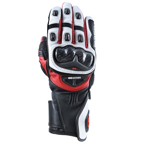 Oxford RP-2R Glove White Black & Red search result image.
