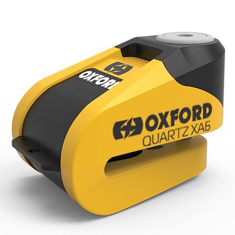Oxford Quartz XA6 Alarm Disc Lock Yellow/Black search result image.