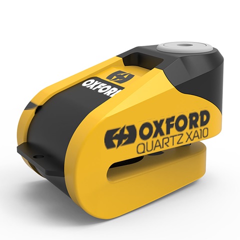 Oxford Quartz XA10 Alarm Disc Lock Yellow/Black search result image.
