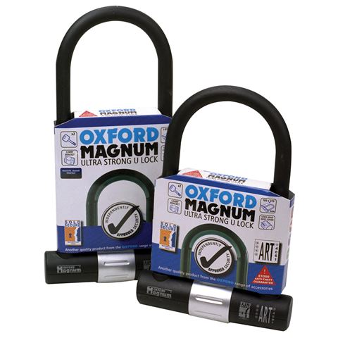 Oxford Magnum U-lock (176x340mm) & bracket search result image.