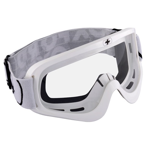 Oxford Fury Goggle - Glossy White search result image.