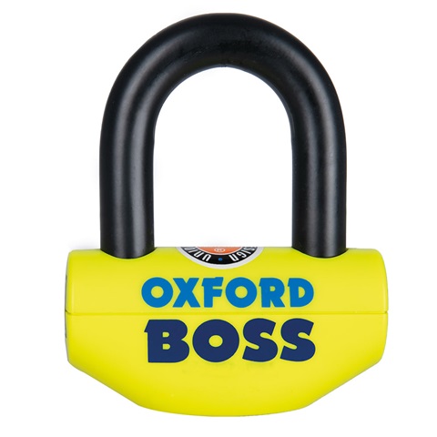 Oxford Boss 12.7mm Disc Lock Yellow search result image.