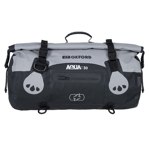Oxford Aqua T-30 Roll Bag - Grey/Black search result image.