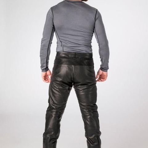 Halvarssons Rinn Leather Pants - Black