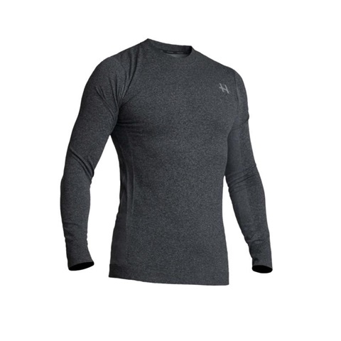 Halvarssons Core-Knit Sweater Seamless Black search result image.