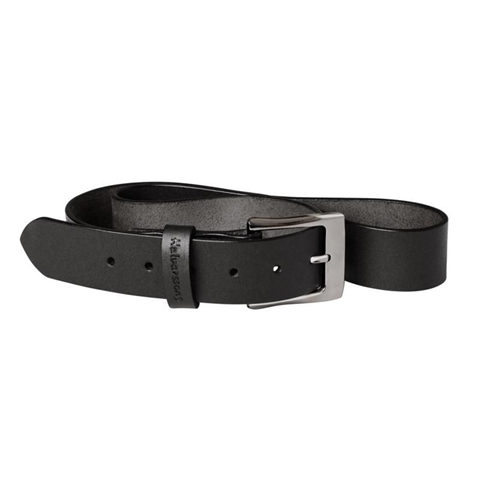 Halvarssons Leather Belt Black search result image.