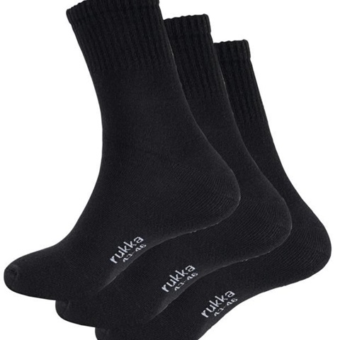 Rukka Sock 3-Pack Black search result image.