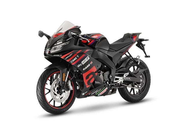 aprilia rs 125 black